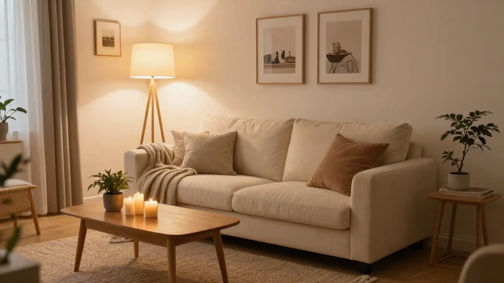 7 Soft Lighting Ideas for a Calm, Cozy Apartment