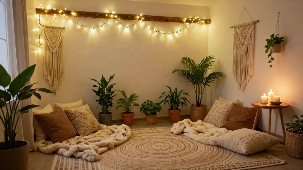 8 Aesthetic Fairy Light Ideas for a Cozy Room