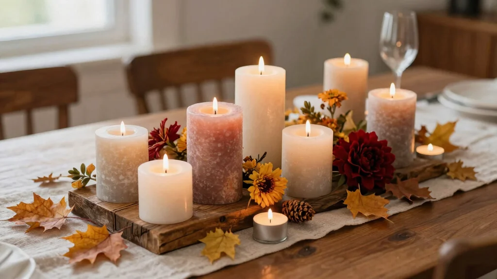 8 Candle Centerpiece Ideas for Your Dining Table
