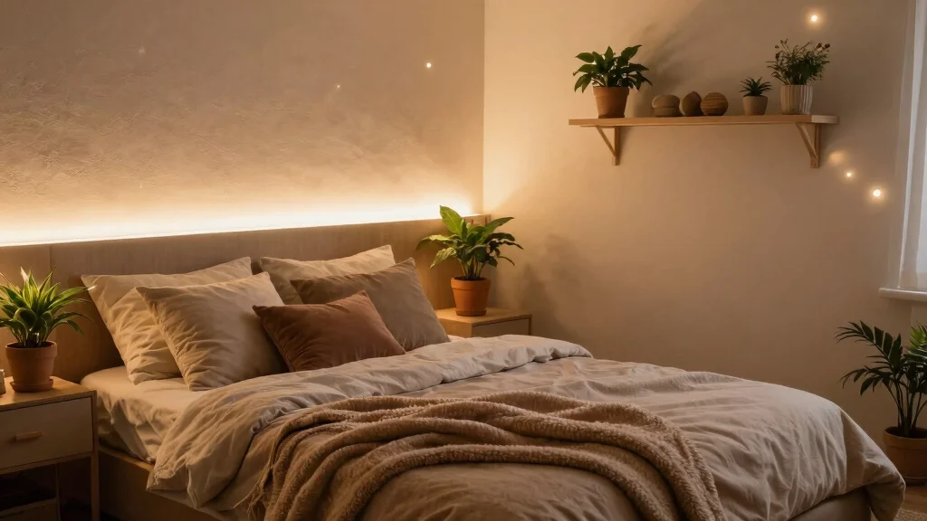 8 LED Room Decor Concepts for a Cozy Aesthetic Bedroom