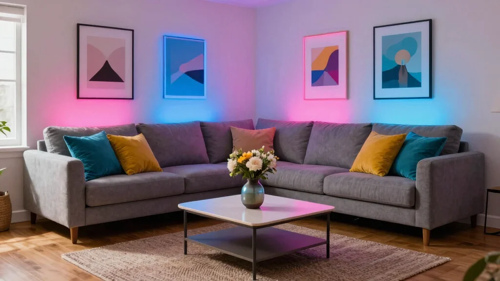 8 Philips Hue Color Ideas to Transform Your Living Room