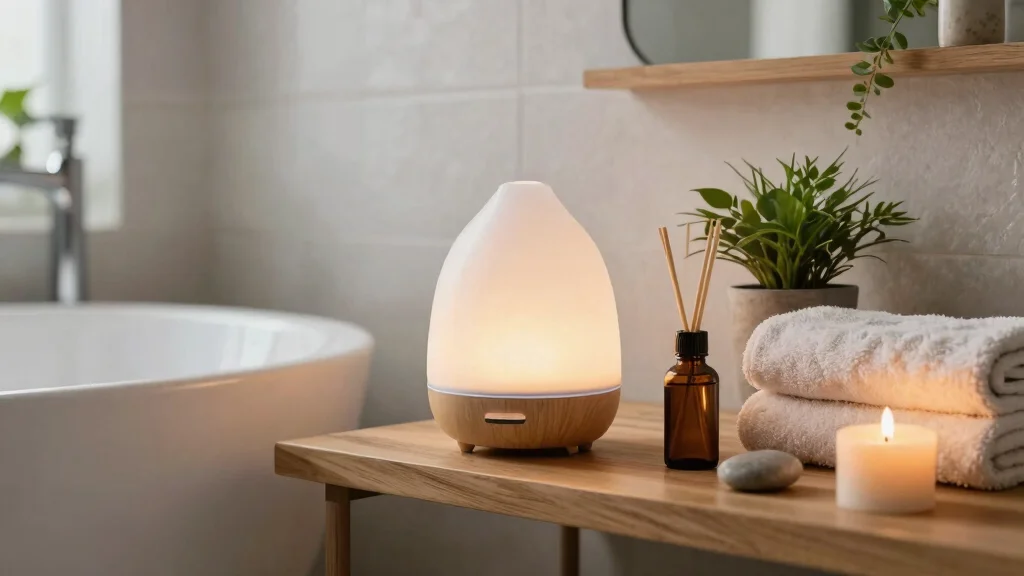 9 Best Aromatherapy Diffusers for a Calming Bathroom