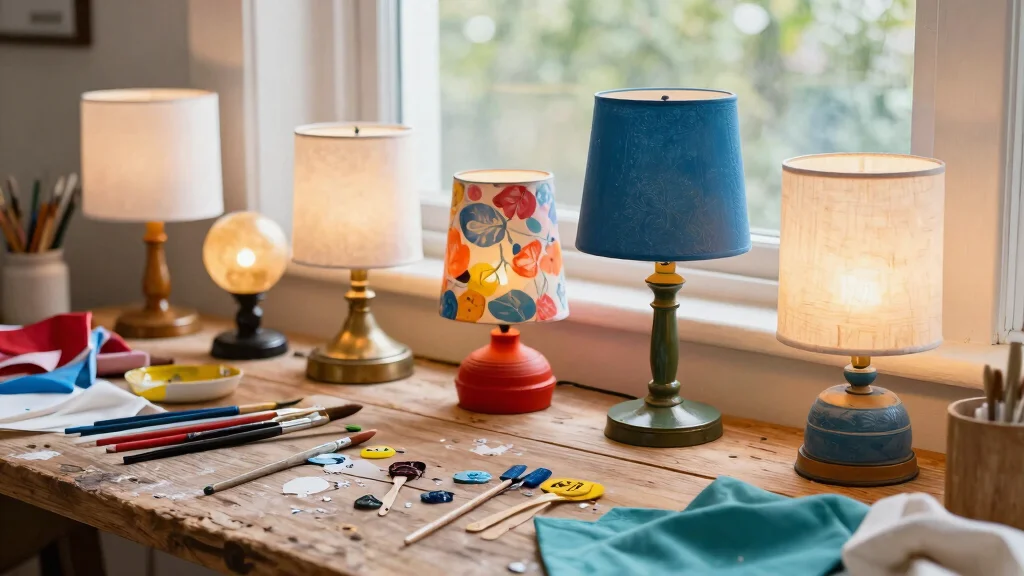 9 DIY Lamp Makeover Ideas to Refresh Old Lamps