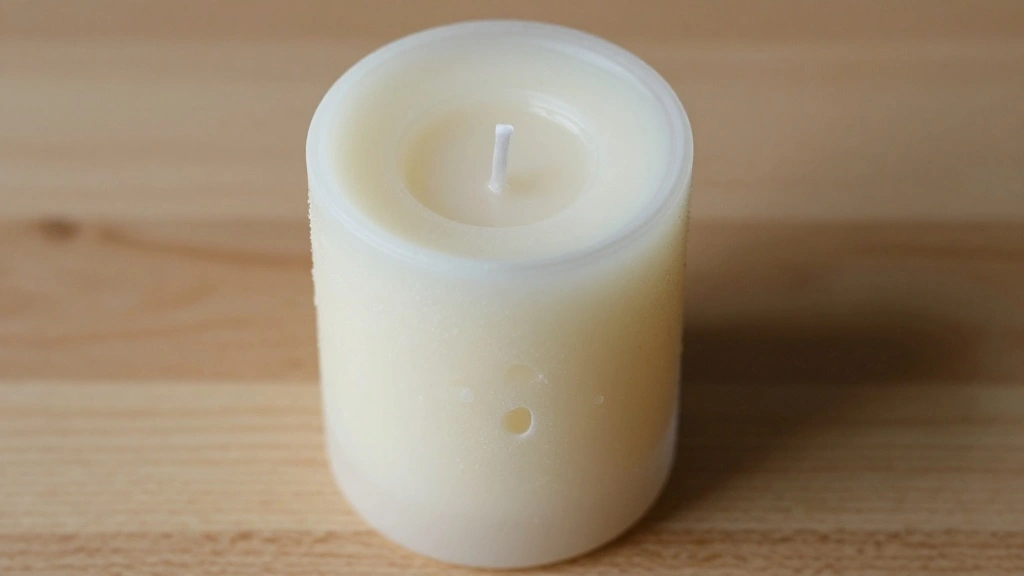 How to Fix Tunneling, Sinkholes, and Frosting in Homemade Candles