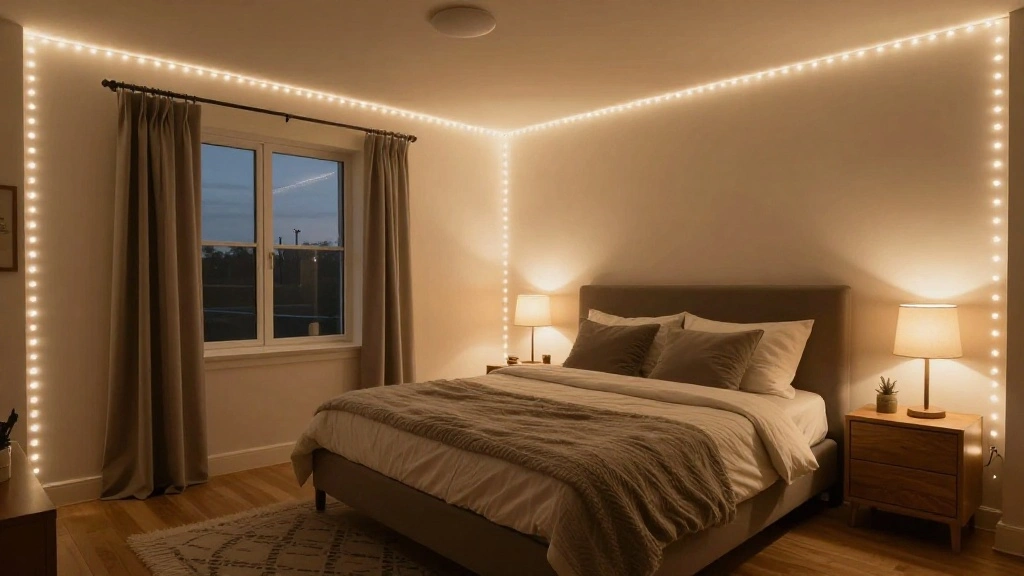 How to Install LED Strip Lights in Your Bedroom