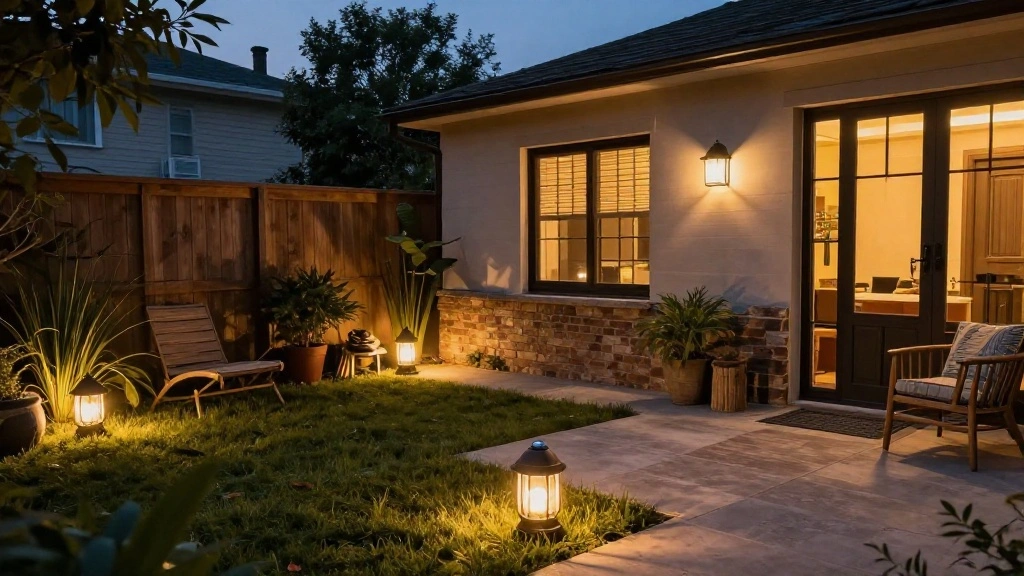 How to Light a Backyard With No Outlets
